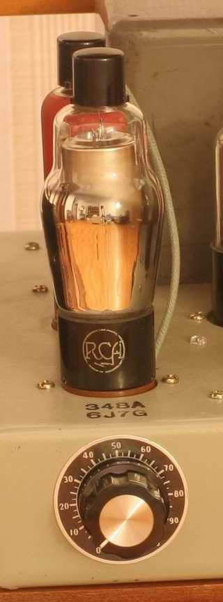 光可鑑人的RCA6J7TUBE